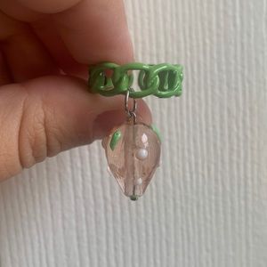 Strawberry Fields Enamel Ring